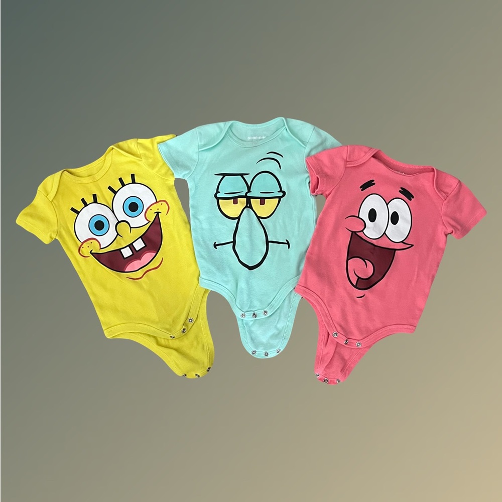 ❌ *SOLD* SpongeBob SquarePants Onesies